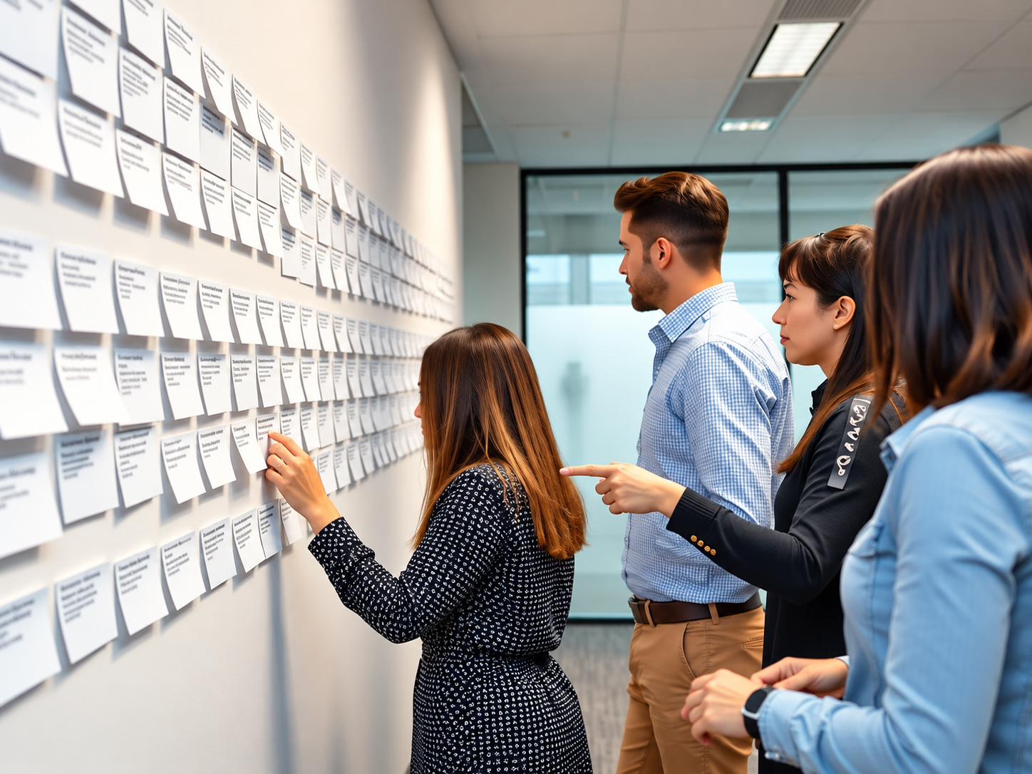 Collaborative-Ideas-Wall-in-a-Modern-Office