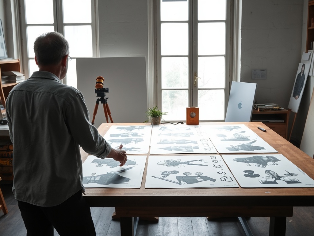 How to Turn an Inktober-Style Challenge Into a Strong Portfolio Series